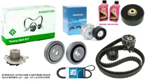 Kit servizi+kit distribuzione puleggia albero motore Alfa 147 156 GT 19 JTD JTDM - Imagen 1 de 11