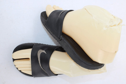 Nike Slide Sandali Giovani 13C Kawa Nero Bianco Swoosh 819352 001