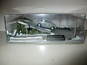DIORAMA FIAT NUOVA 500 DERIVAZIONE ABARTH HACHETTE SCALA 1:43 - Foto 1 di 2