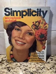 Simplicity Sewing Book Updated Greatest 70's Looks Patterns Vintage 1975 - Picture 1 of 4