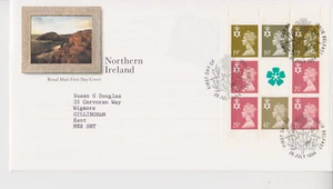 GB ROYAL MAIL FDC COVER 1994 PRESTIGE PANE NORTHERN IRELAND BELFAST PMK - Picture 1 of 1