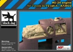 Blackdog Models 1/72 MIL Mi-24 HIND ENGINE Resin Accessory Set - Picture 1 of 5