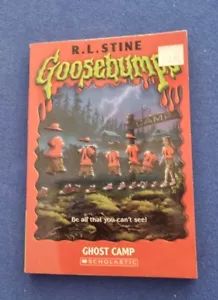 Goosebumps #45 GHOST CAMP 1996 1st EDITION R.L.STINE - Picture 1 of 5