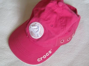 Crocs Ladies YOUTH Cap Hat PINK - Picture 1 of 3