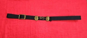 M46 Russian Soviet Navy Officer Parade Uniform Belt Lion Head Buckle USSR RARE - Picture 1 of 4