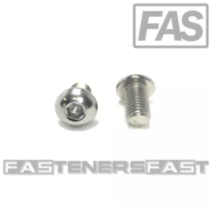 (25) 5/16-24X1/2 Cabezal de Botón Tapa Tornillo Acero Inoxidable HILO FINO - Imagen 1 de 5