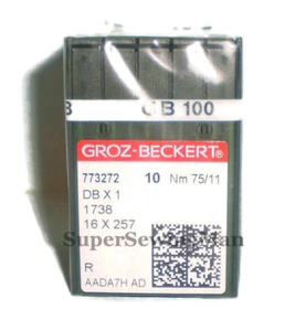100 Groz Beckert Sewing machine Needles 16X231 16X257 DBX1 - Picture 1 of 1