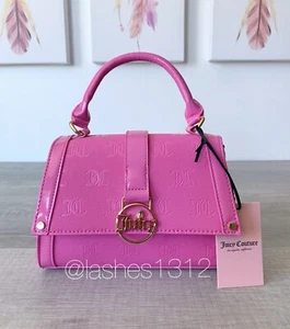 Bolso Bandolera JUICY COUTURE Elegante Solapa - Rosa Caliente - Imagen 1 de 5