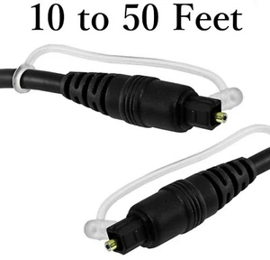 Fiber Optic (Toslink/S-PDIF) Digital Opticial Audio Cable for 7.1 Surround Sound - Picture 1 of 9