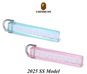 A Bathing Ape Acrylic Hotel Style Keychain 2025 SS A BATHING APE Katakana Logo - Picture 1 of 7