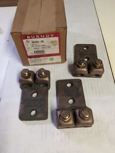 New Burndy Q2A34-2N QUANTITY COPPER LUG 1/2 STUD - Picture 1 of 6