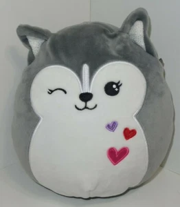 Kellytoy 2021 Squishmallows Heidi the Husky Dog 8" Valentine’s Day Plush Toy - Picture 1 of 8