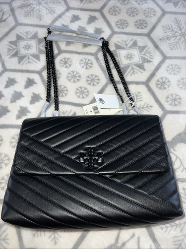 Tory Burch borsa da donna nera nuova con etichetta taglia OS