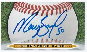 MANNY BARREDA SIGNED AUTO'D 3X5 SIGNATURE CARD BALTIMORE ORIOLES INDEX CARD IC - Picture 1 of 3