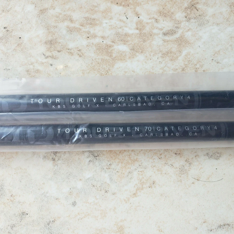 New $1000 KBS Ltd. Ed. Blk TD 60 & 70 CAT4 X PXG Driver Fairway & 1 KBS Hybrid X - Image 1 of 4