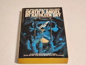 Star Trek Death's Angel by Kathleen Sky Bantam Paperback Book 1981 First Print - Picture 1 of 6