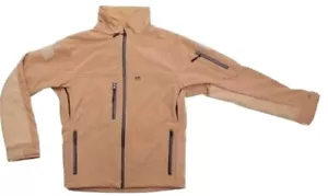 Hard face jacket Tan, for military security,camping, snow sports, fishing - Foto 1 di 3