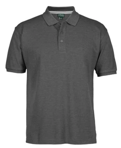 Jb's wear 100% Cotton Comfort Pique Polo Knited Collar Drop Tail hem Side Split - Picture 1 of 38