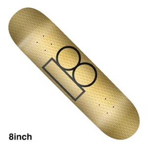 PLAN B Skateboard Deck FOIL D&B CLASSIC GOLD 8.0 inch Unused Item from Japan - Picture 1 of 1