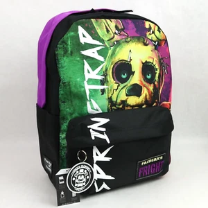 Five Nights At Freddy’s Springtrap Backpack School FNAF Laptop Sleeve Pockets - Picture 1 of 22