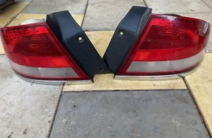 FORD BA BF XR6 FAIRMONT GHIA Tail Lights PAIR L+R Genuine Non Aftermarket Part. - Picture 1 of 3