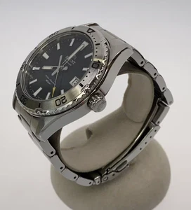 Orient Mako RN-AC0Q01B Black Sports Dial Automatic Mechanical Watch Used JAPAN - Picture 1 of 6
