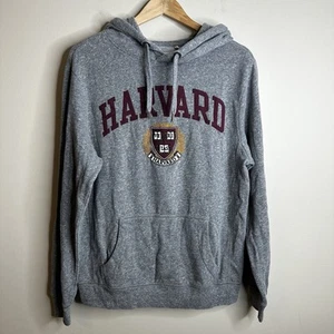 Felpa con cappuccio vintage American Eagle League Harvard University taglia S - Foto 1 di 14