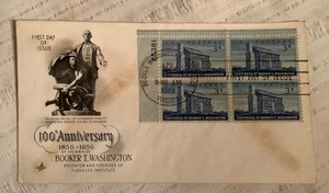 Booker T Washington 1956 Artcraft FDC Ersttagsbrief Virginia - Bild 1 von 2