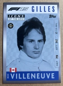 2025 Topps Turbo Attax Gilles Villeneuve #300 - Picture 1 of 1