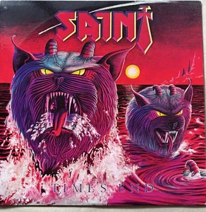 SAINT - Time's End VINYL LP 1986 Pure Metal Exc Cond! DB1 - Picture 1 of 3