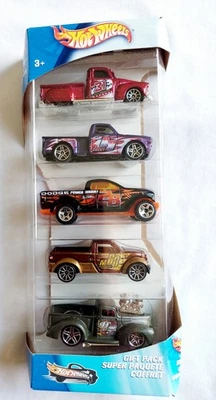 风火轮 Truckus 500,5 汽车礼品包,Super Paquete Coffret,2002 — 第 1/2 张图片