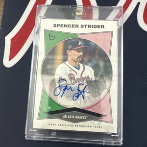Collezione Topps Brooklyn 2023 - Autografi Spencer Strider #AC-SS /99 (AU) - Foto 1 di 2
