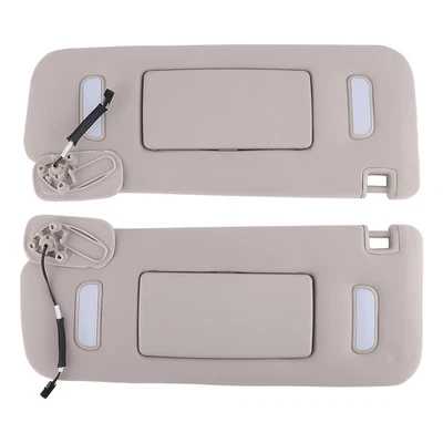 2* Sun Visor LH+RH for Chevy Silverado GMC Sierra Cadillac Escalade 2007-2014 Foto 1 de 4