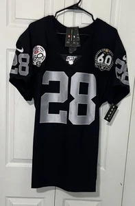 Josh Jacobs Authentic Nike Vapor Elite Las Vegas Raiders Jersey Size 52 Nwt +++ - Picture 1 of 24