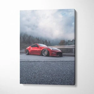 Nissan 370z High Resolution Museum Quality Vertical Car Canvas Print #015 - Picture 1 of 13