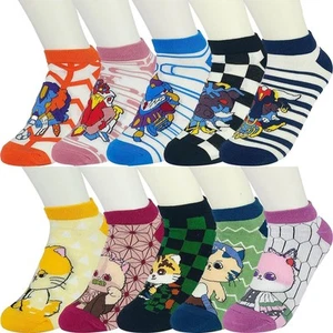 Ankle Socks for Kids & Adults Character Cosplay Short Chompe Monster Socks - Picture 1 of 5