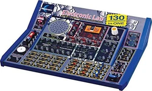 130 in 1 Electronics Project Lab Learning Kit for Aged 10 & Over/Manual Included - Picture 1 of 12