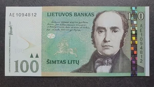 LITUANIA 100 litu 2007, P-70, UNC - Imagen 1 de 4