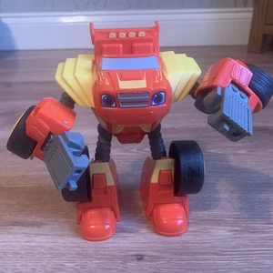 RARE Transforming Blaze Robot Rider Toy From Blaze and The Monster Machines 6.5” - Picture 1 of 17