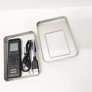 Aiworth E36 16GB Digital Voice Activated Recorder - Schwarz - Bild 1 von 3