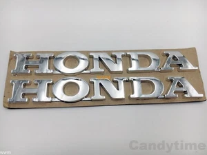 Emblem Aufkleber Hintere Box ABS für Honda Motorrad Abzeichen 3D-Tank - Picture 1 of 5