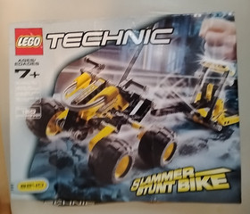Lego Technic #8240 - SLAMMER STUNT BIKE - New Sealed Bags - open box -