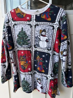 Sudadera Pullover Pequeña Para Mujer Jason Maxwell Años 90 De Colección Fiesta de Navidad Foto 1 de 4