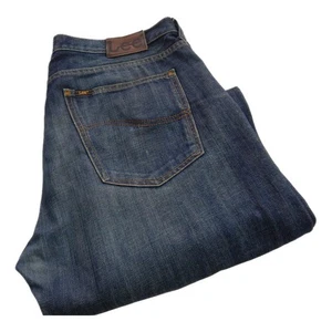 Mens Lee Kent Loose Fit Straight Leg Jeans Waist 38 Leg 32 W38 L32 Zip Fly Q7436 - Picture 1 of 9