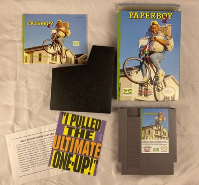 Paperboy 2 CIB (Nintendo Entertainment System, 1992) Compete Very Good Condition - Image 1 of 4