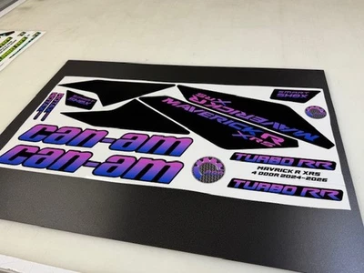 Can-Am Maverick X3 Turbo RR Vinyl Decal Kit Custom Sticker Set Canam X3 Graphics - Image 1 of 4