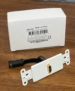 RapidRun HDMI Decora-Style Wandplattensender, weiß 60150 - Bild 1 von 6