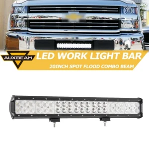 AUXBEAM 20Inch 800W LED Light Bar White Offroad ATV UTV Lamp For Toyota Ford 22" - Foto 1 di 12