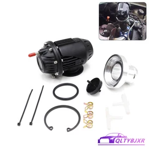 Turbo Blow Off Valve For HKS SQV4 Pull-Type Aluminum SSQV IV BOV w/Adapter Black - Picture 1 of 20