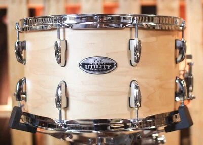 Tarola Pearl 14x8 moderna utilitária bordo fosca natural - Imagem 1 de 4